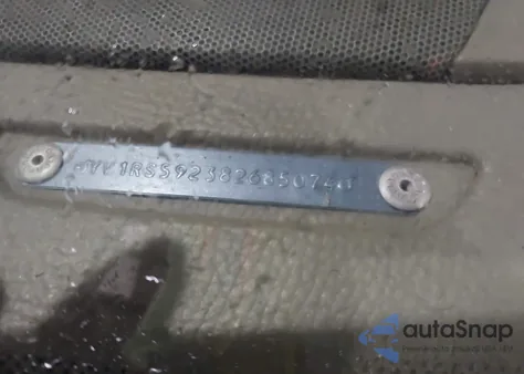 2008 Volvo S60 2.5T from USA, damaged, VIN YV1RS592382685074